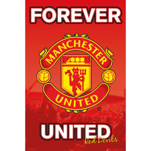 Plakát, Obraz - Manchester United FC - Forever 15/16, (61 x 91,5 cm)
