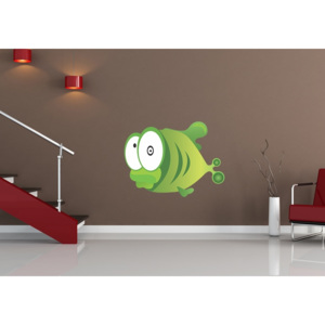 Ryba 3 (60 x 45 cm) - Barevná samolepka na zeď
