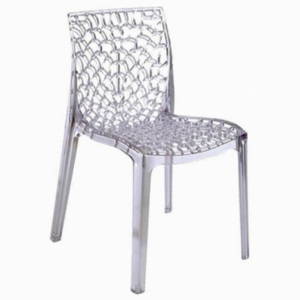 Gruvyer - Jídelní židle (čirá)