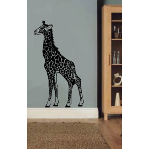 Žirafa (98 x 56 cm) - Samolepka na stěnu