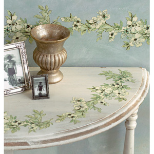 Samolepící dekorace - bordura - Třešňový květ