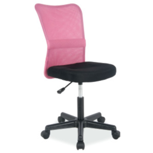 Dětská židle Famm Q-121, černá / růžová