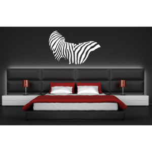 Motiv zebra (98 x 63 cm) - Samolepka na zeď