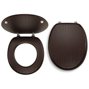 WC sedátko Prestige WENGE Novaservis, dýhované dřevo / WC/WENGE