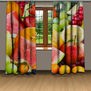 Ovoce (140 x 250 cm) - Dekorační závěs