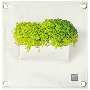 The Green Pockets Kapsář na květiny AMMA 50x45 cm, bílá