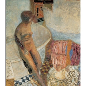 Obraz, Reprodukce - Akt ženy opírající se o vanu, 1931 - Pierre Bonnard, Pierre Bonnard, (60 x 80 cm)