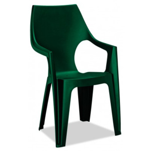 Dante - Židle, highback (tmavě zelená)