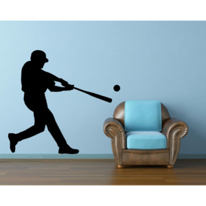 Baseballista (98 x 88 cm) - Samolepka na zeď