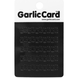 GarlicCard na rozetření česneku, černá