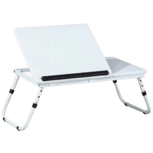 PC stůl, stolek na notebook Tempo Kondela Evald LY1479, bílá