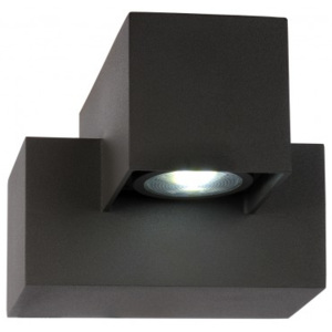 Kwinto - nástěnné osvětlení, 3W, LED (černá)
