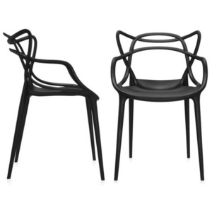 Židle Masters od KARTELL (černá)