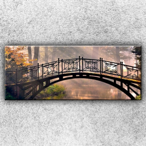 Ocelový mostek 2 (150 x 60 cm) - Jednodílný obraz