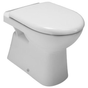 Toaleta kombi stojící DEEP By Jika hluboké splachování, svislý odpad, bílá / H8246170000001