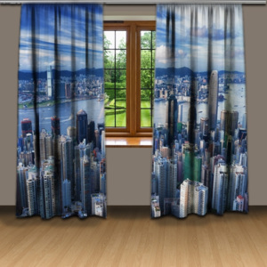 Závěsy New York (140 x 250 cm) - Dekorační závěs