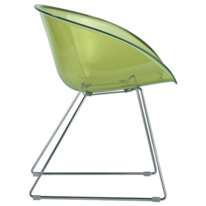 Zelená židle Pedrali Gliss 921