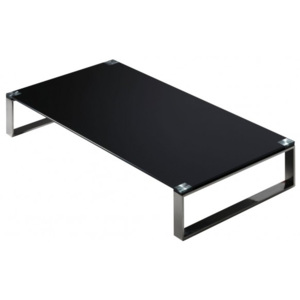 Stain - Konferenční stolek (černá, 60x120 cm)