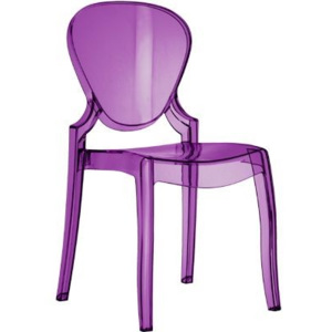 Plastová židle Alupress Pedrali Queen 650 Bílá