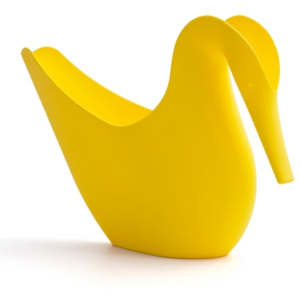 QUALY Konvička na zalévání Swan, žlutá