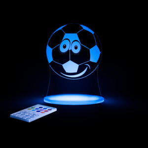 Aloka Noční světýlko Fotbalový míč + ovladač pro volbu barev