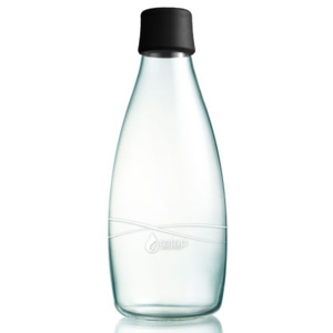 ReTap Lahev na vodu, black, 0,8 L