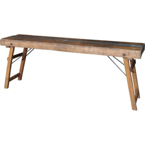 Industrial style, Etnický konzolový stolek 70 x 160 x 40cm (595)