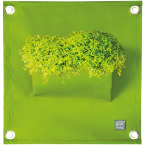 The Green Pockets Kapsář na květiny AMMA 50x45 cm, zelená