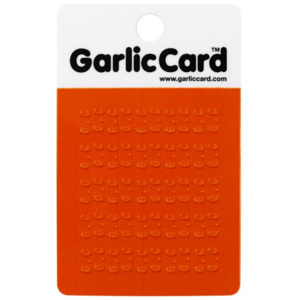 GarlicCard na rozetření česneku, oranžová