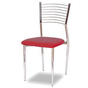 Jídelní židle Tempo Kondela Zaira, ekokůže červená