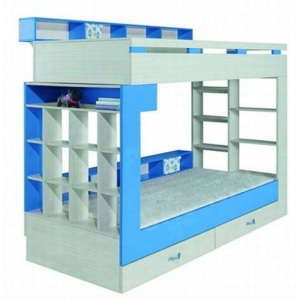 Patrová postel Komi KM 14 (modrá)