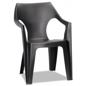 Dante - Židle, lowback (černá)