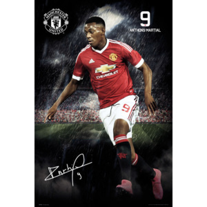 Plakát, Obraz - Manchester United FC - Martial 15/16, (61 x 91,5 cm)