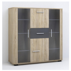 FL2 Komoda - minibar se sklem FILL