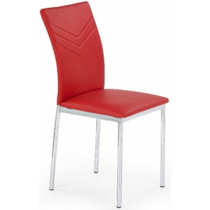 Jídelní židle Famm K-137, eko červená