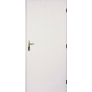 Interiérové dveře - plné, bílé BB zámek (dózický klíč)