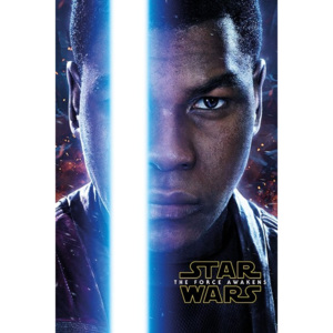 Plakát, Obraz - Star Wars VII: Síla se probouzí - Finn Teaser, (61 x 91,5 cm)