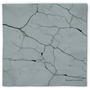Papírové ubrousky Grey Marble