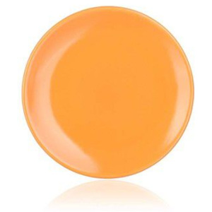 Banquet Talíř mělký oranžový mat 26,5 cm Amande