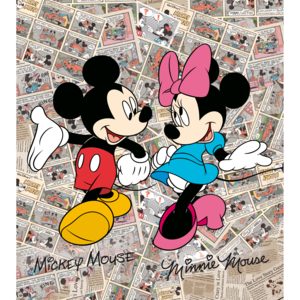 Vliesová fototapeta XL Mickey &amp; Minnie 220x255cm