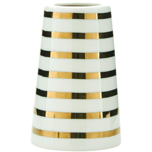 Porcelánová váza Sailor Stripes Gold