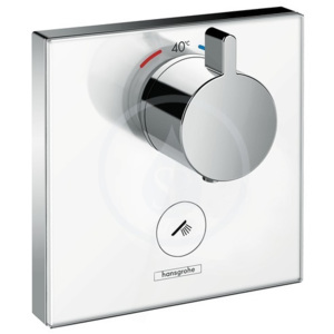 Hansgrohe Shower Select Glass Highflow termostat pod omítku pro 1 spotřebič a jeden dodatečný vývod, chrom 15735400