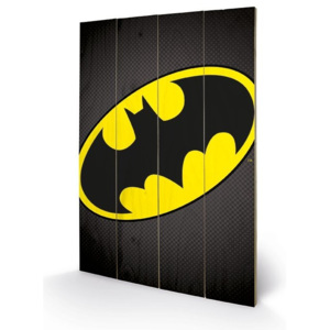 Posters Dřevěný obraz - DC Comics - Batman Symbol