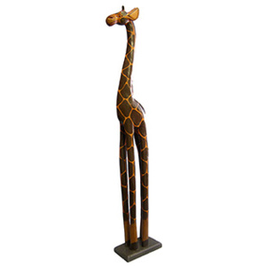 Dřevořezba - žirafa