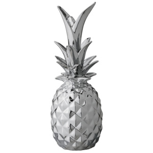 Dekorativní Ananas silver