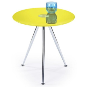 Halmar Konferenční stolek SIENA, žlutá