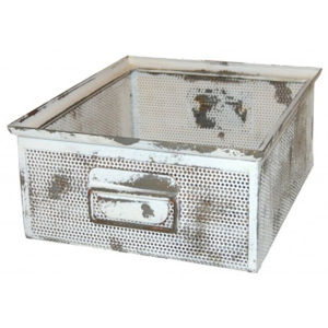 Industrial style, Železný úložný box 14,5x30x37cm (1003)