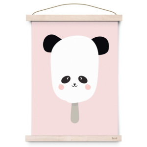 Plakát do dětského pokojíčku Polar Panda A3