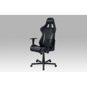 Racer Blackhawk - Kancelářská židle (černá, koženka)