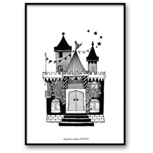 Plakát Fairytale House A4